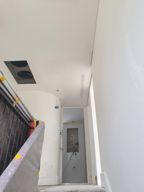 plasterboard installation hallway in petersham