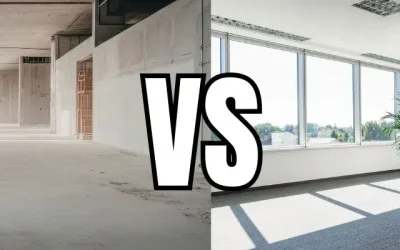 What is the Difference Between Base Build Works and Tenant Fitout Plastering?