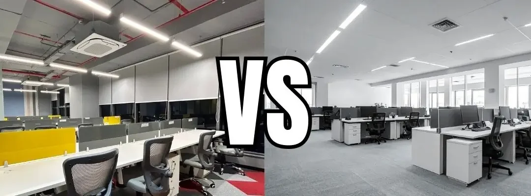 Open Ceiling vs Closed Ceiling in Commercial Fitouts